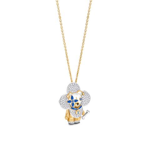 Les collections de Louis Vuitton : Collier pendentif Vivienne 